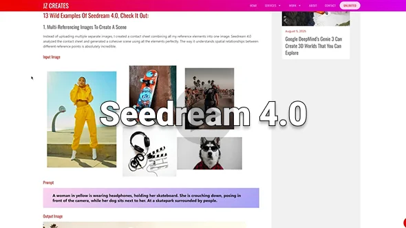 Seedream 4.0 Tutorial