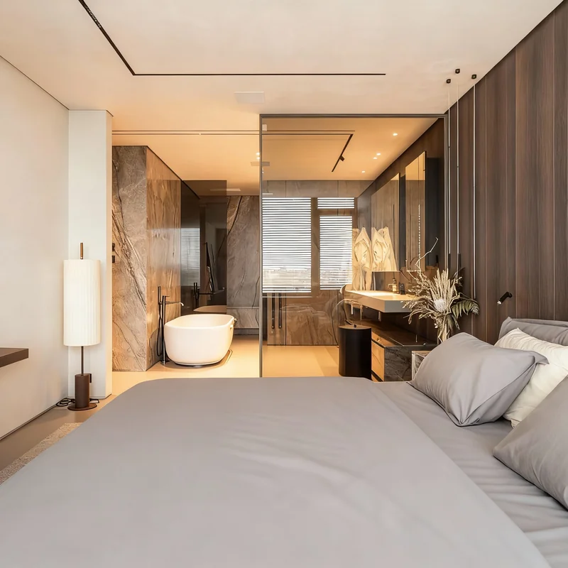 Clean up the bed, make the sheet flat and clean without wrinkles, and enhance the overall lighting to be brigher