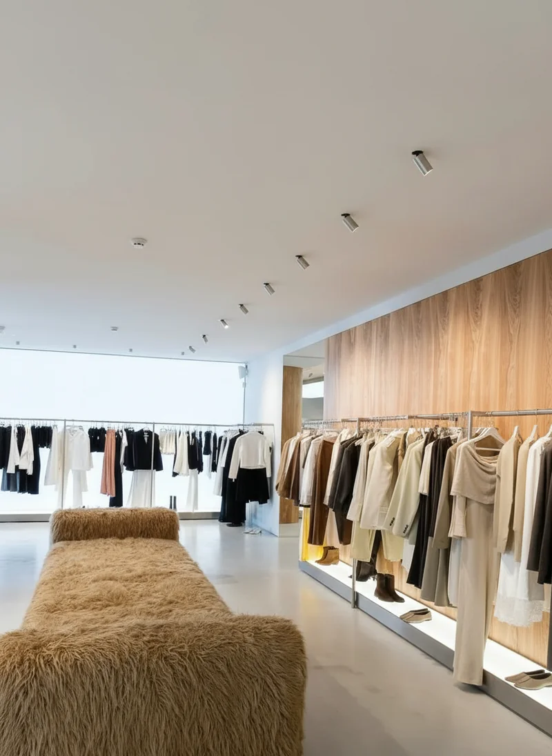 Brighten up the overall lighting of the retail space with accurate white balance