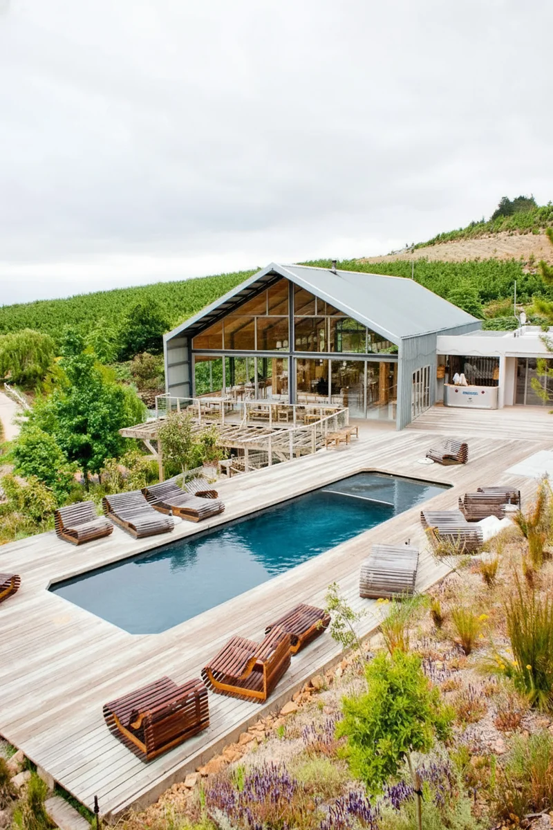 Remove the white pipe lying pool