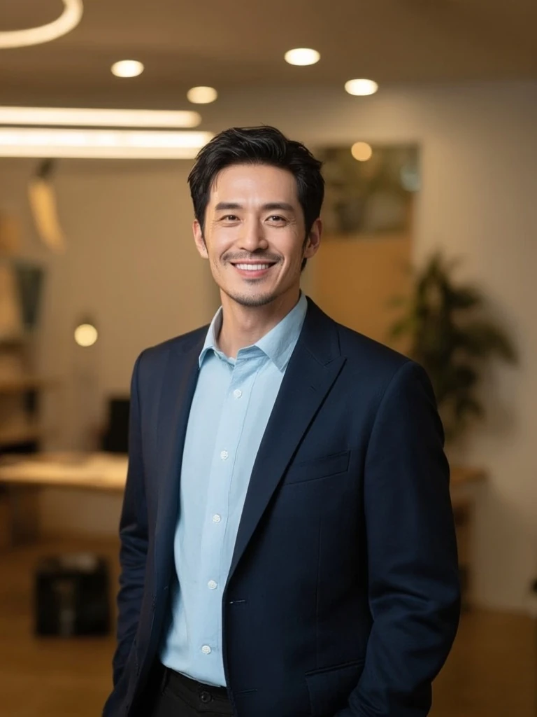 Empty room before virtual staging