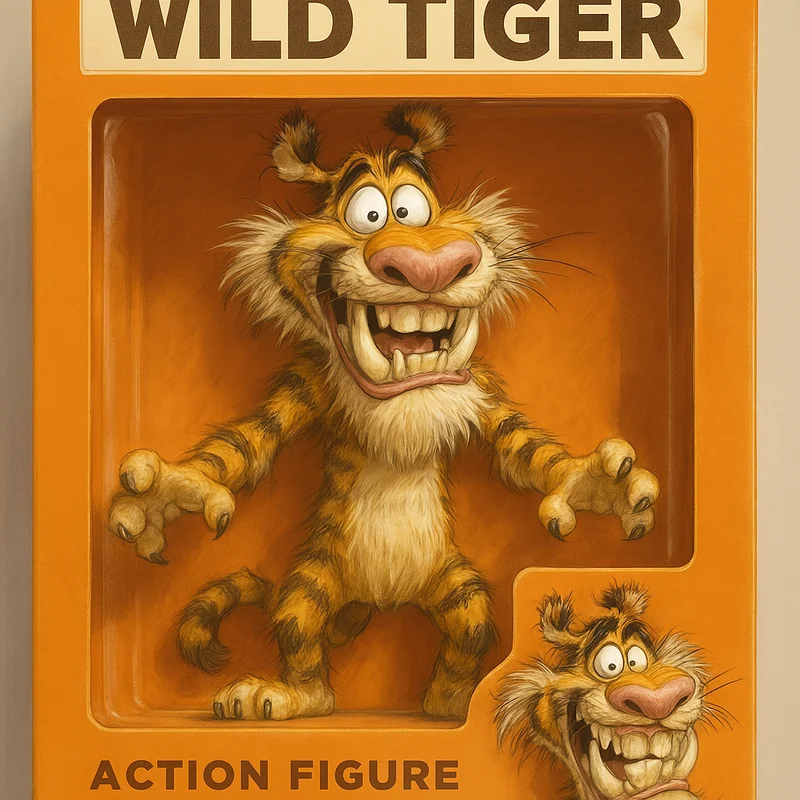 create action figure pack based on the provided image.
