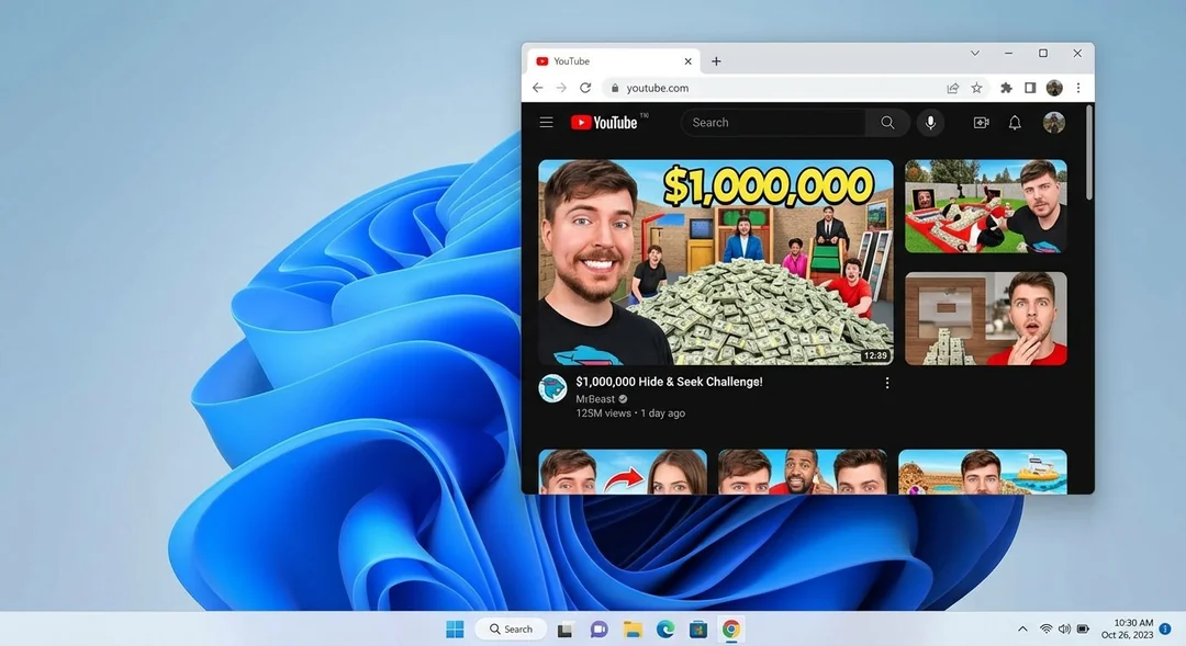 Generating UI of a website
