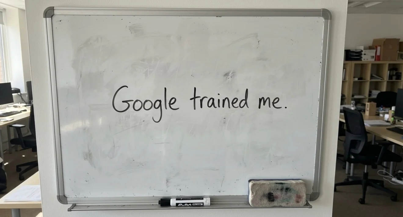 Text on whiteboard